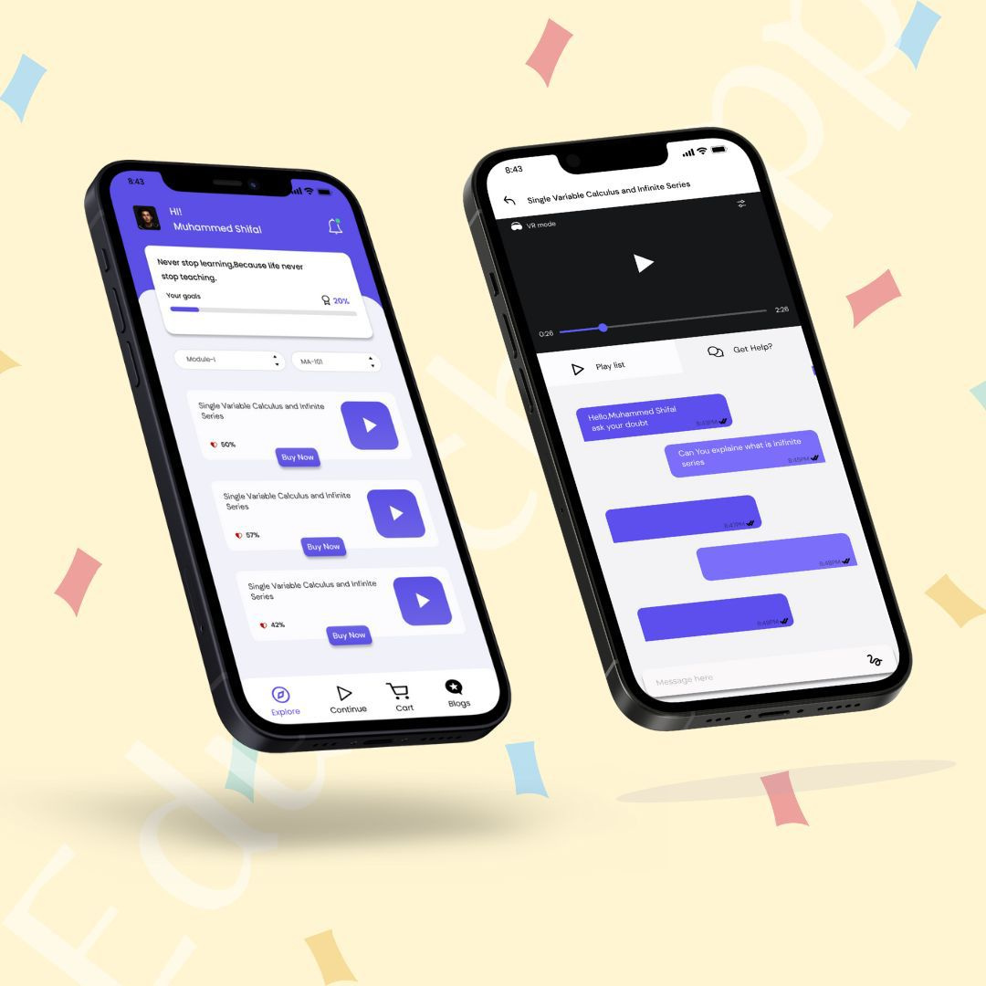 Online Learning App Project by Muhammed Shifal